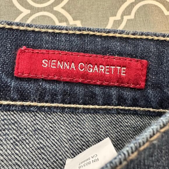 Lucky Brand Jeans Sienna Cigarette Womens Size 10 Distressed Boho Y2K Grunge - Picture 4 of 16